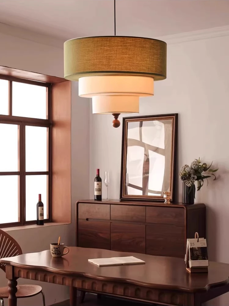 Middle ancient style living room lights, pendant lights, main lights, French retro bedroom, dining room, bar lighting fixtures
