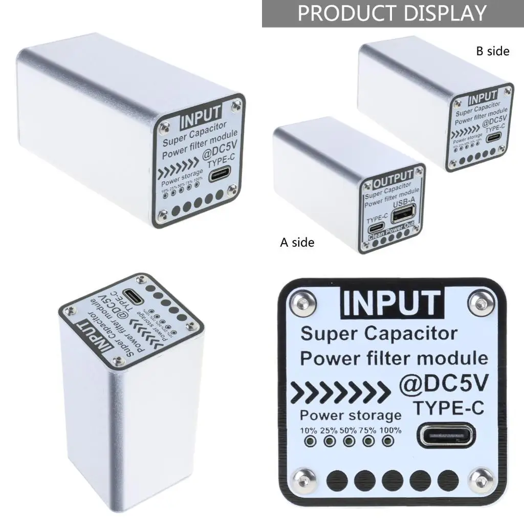 

R53C Farad Capacitor Power Filter Molude Enhances Power for RPI Electronic DIY Makers