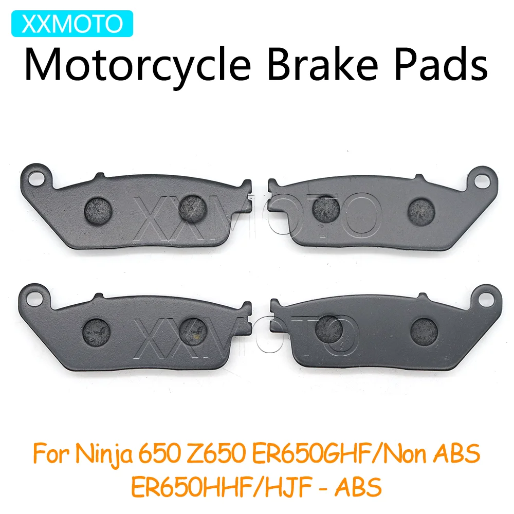 

For Kawasaki Ninja650 Ninja 650 Z650 EX650 2017 2018 2019 2020 2021 Motorcycle Front Brake Pads Z 650 Accessories