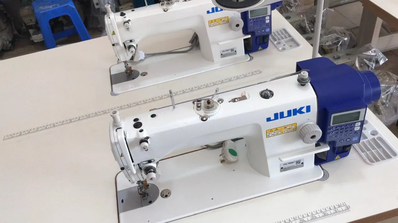 New Japan JUKI DDL7000A Single Needle Computerized Flatbed Sewing Machine Automatic Industrial Reliable Professional Sewing