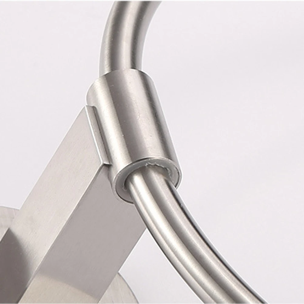 

Stainless Steel Towel Ring Hook Bathroom Accessory Holder Rack for Bathrooms Wall Mount Easy Installation Fits Any Decor Style