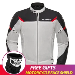 Motorrad jacke lässige Motorrad kleidung Sommer Motorrad jacken atmungsaktive Moto-Kleidung tragen widerstands fähige Biker-Kleidung