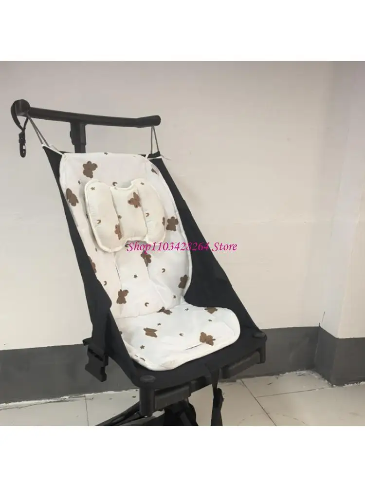 Multipurpose Infant Strollers Insert Soft Fabric Nonslip Cushion Mat