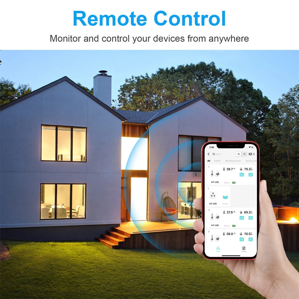 INKBIRD IBS-M1 WI-FI Gateway Works with Inkbird devices (IBS-TH1& Mini & Plus, IBS-P01B, ITH-20R-O, IBS-P01R-O) max 4 equipment