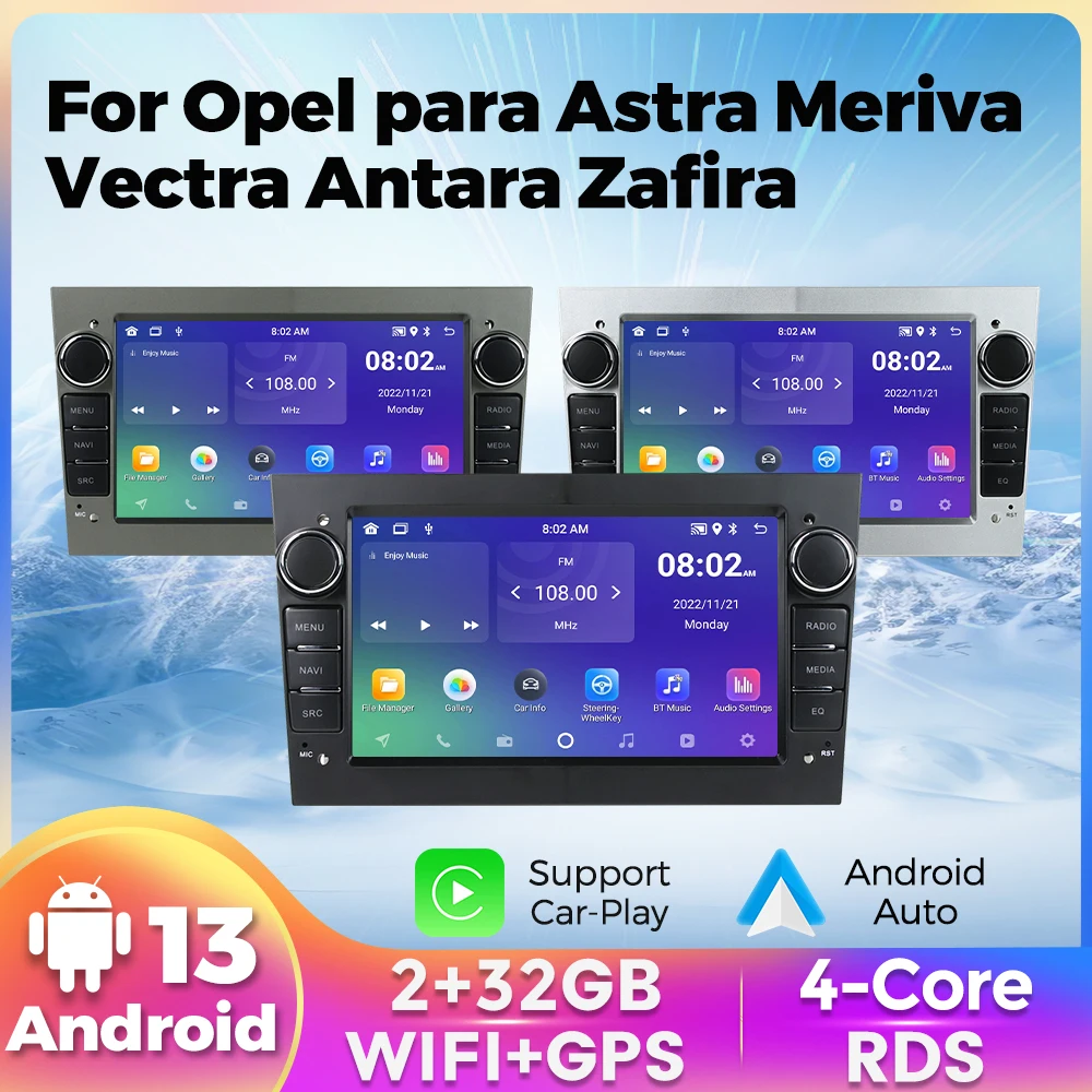 TomoStrong for Opel Astra H J2004 Vectra Vauxhall Antara Zafira Corsa C D Vivaro Meriva Veda Android Car Radio multimedia Player