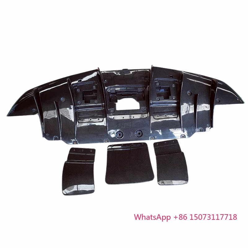 

N-style Carbon Fiber Front Lip Separator Rear Diffuser Spoiler Body Kit for F8 Body Kit