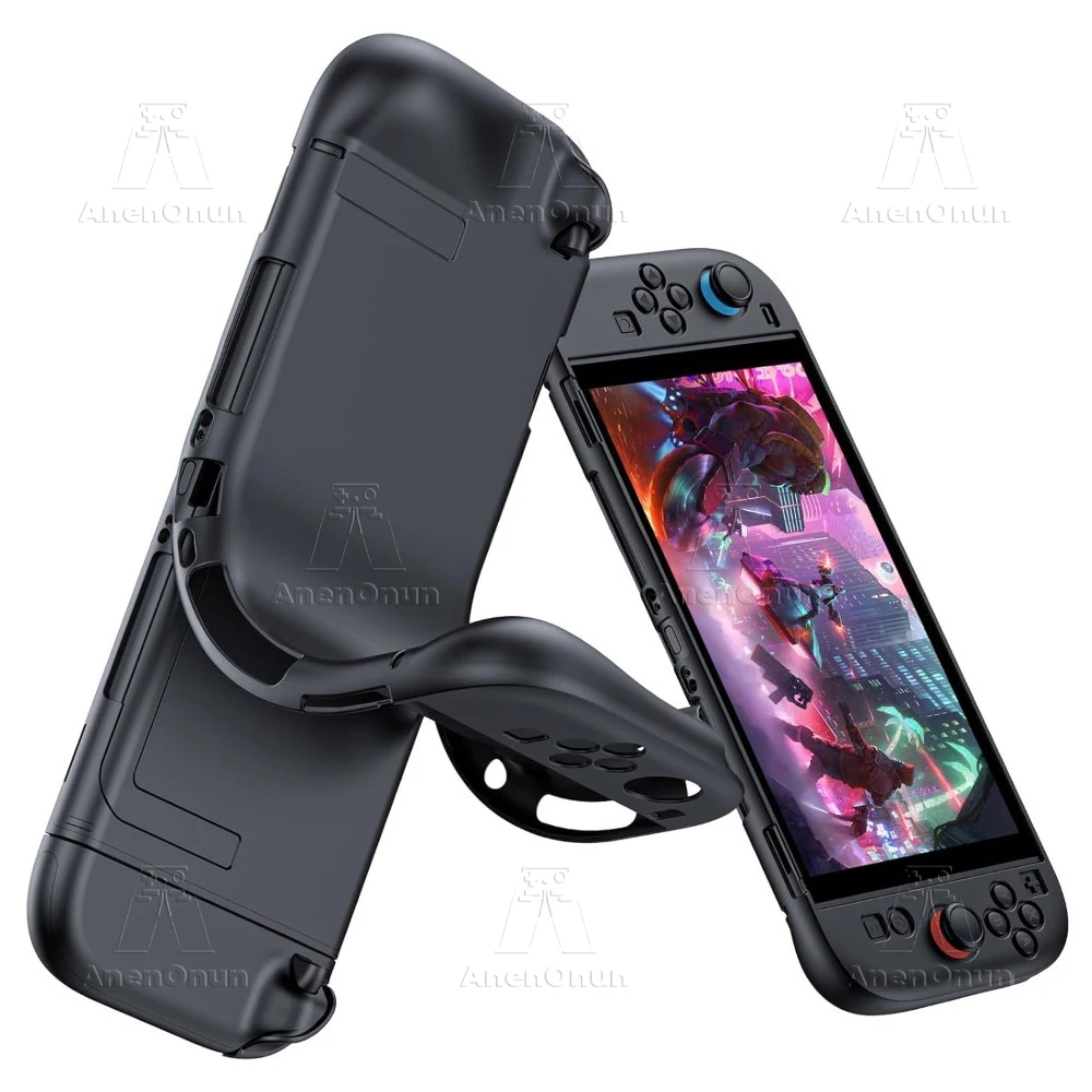 

Premium Silicone Protective Case for Switch 2 Full Body Shockproof Anti-Scratch Ergonomic Non-Slip Grip Durable Soft Shell Cover