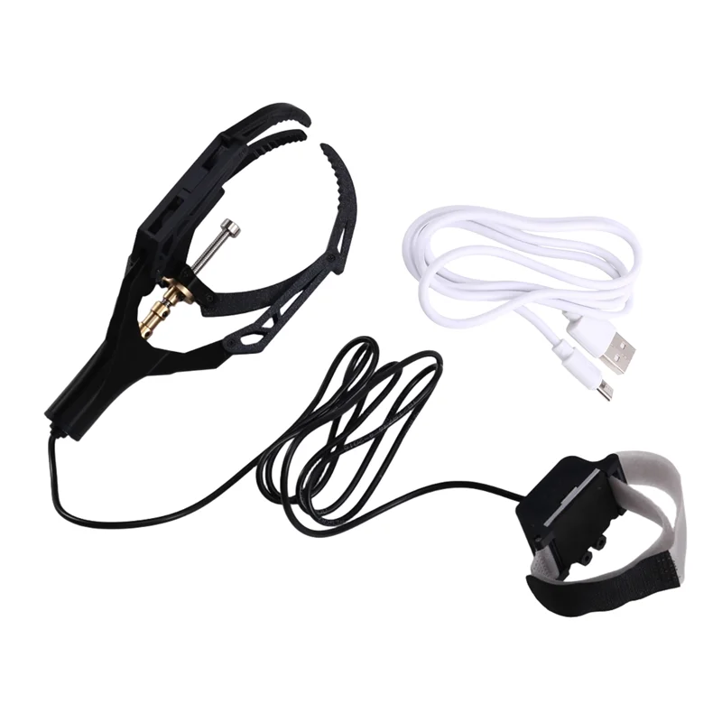 B44C Light-Controlled Mechanical Claws For DJI For Drone With Fill Light No Distance Restriction For Drone Rescue Supplies Black