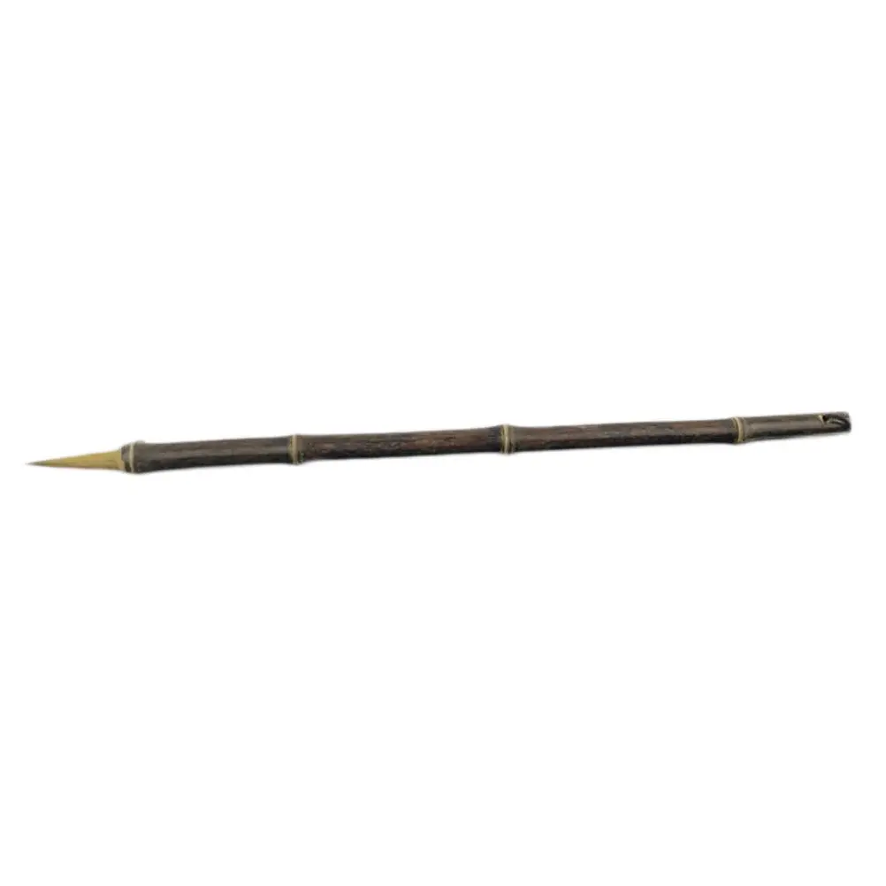 Premium Wolf Hair Calligraphy Brush Chinese Writing Brush with Bamboo Handle Excellent Water Absorption Control for Ink