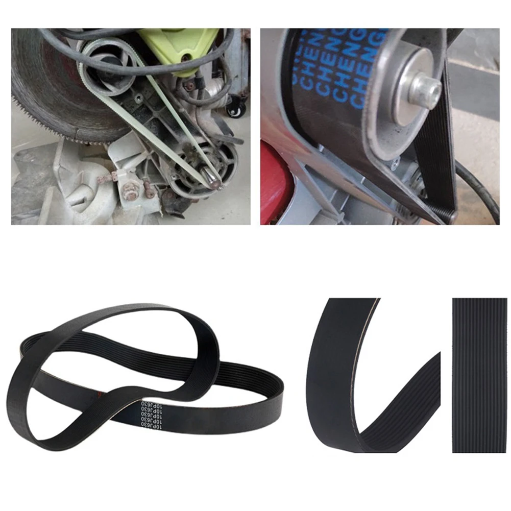 Driving Belt Black Rubber Timing Belt 490mm Circumference 26*2.5mm For 255mm Electric Miter Saw Power Tool Accessories