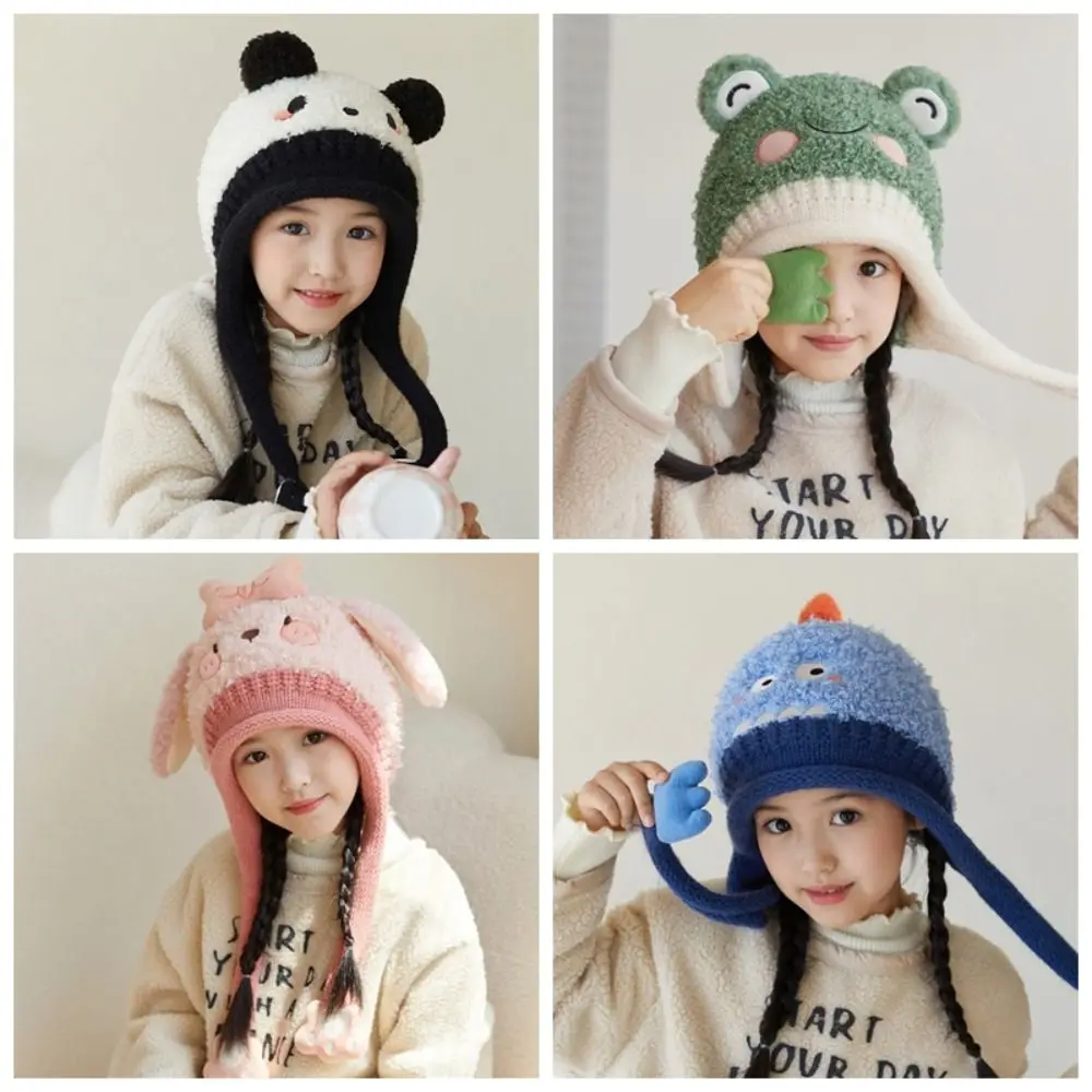 

New Cotton lining Baby Hats Breathable Soft and Skin Friendly Fleece hats Windproof Warm Caps Girls and Boys