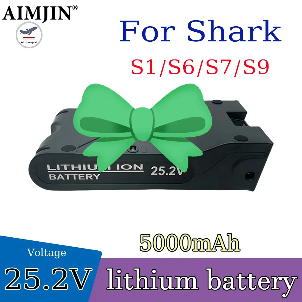 

Shark XBAT200 25.2V 5000mAh IONEN Rakete IONFlex und IONFlex 2X Lithium-ionen Akku Cordless Staubsauger XBAT200 Batterien