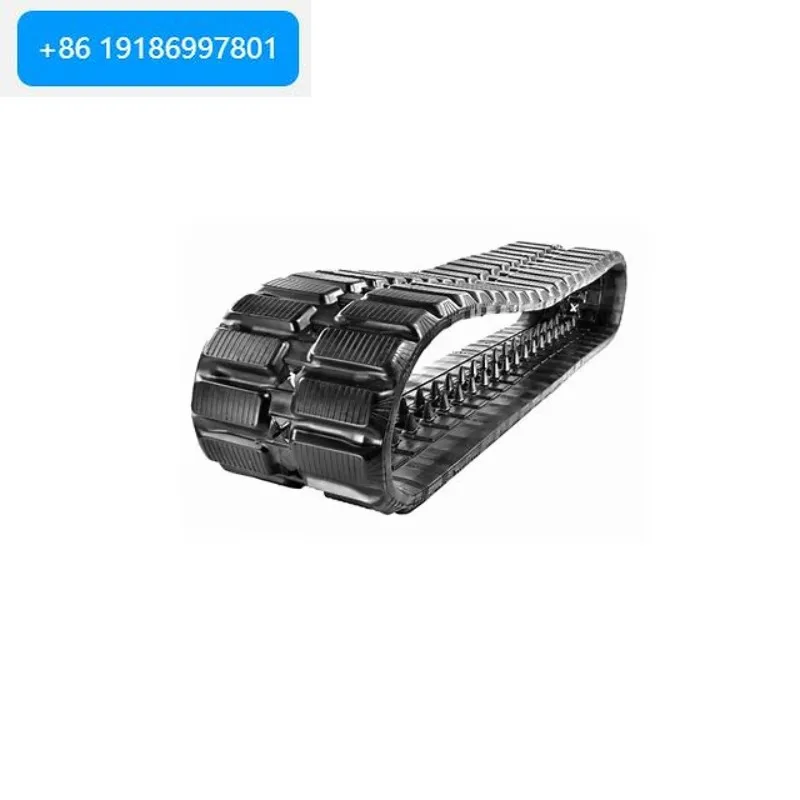 Rubber Track Undercarriage Parts Snowmobile Small Rubber Track for Lawn Mower