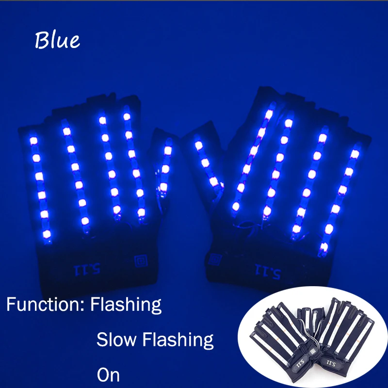 LED Bluetooth-bril Halloween Kerst Disco Bar Neon Accessoires Futuristische lichtgevende bril Bluetooth Diy LED-bril