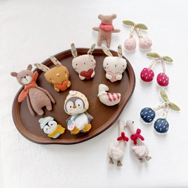 

Animal Brooch Cute Cartoon Creative Handmade Lapel Pin for Woman Girls Clothing Bag Gift Premium Lightweight Soft Daily Wear