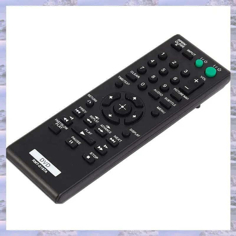 

T85C-4X Rmt-D197A Умный пульт дистанционного управления для Sony Dvd Dvp-Sr210 Dvp-Sr210p Dvp-Sr510h Dvp-Sr510
