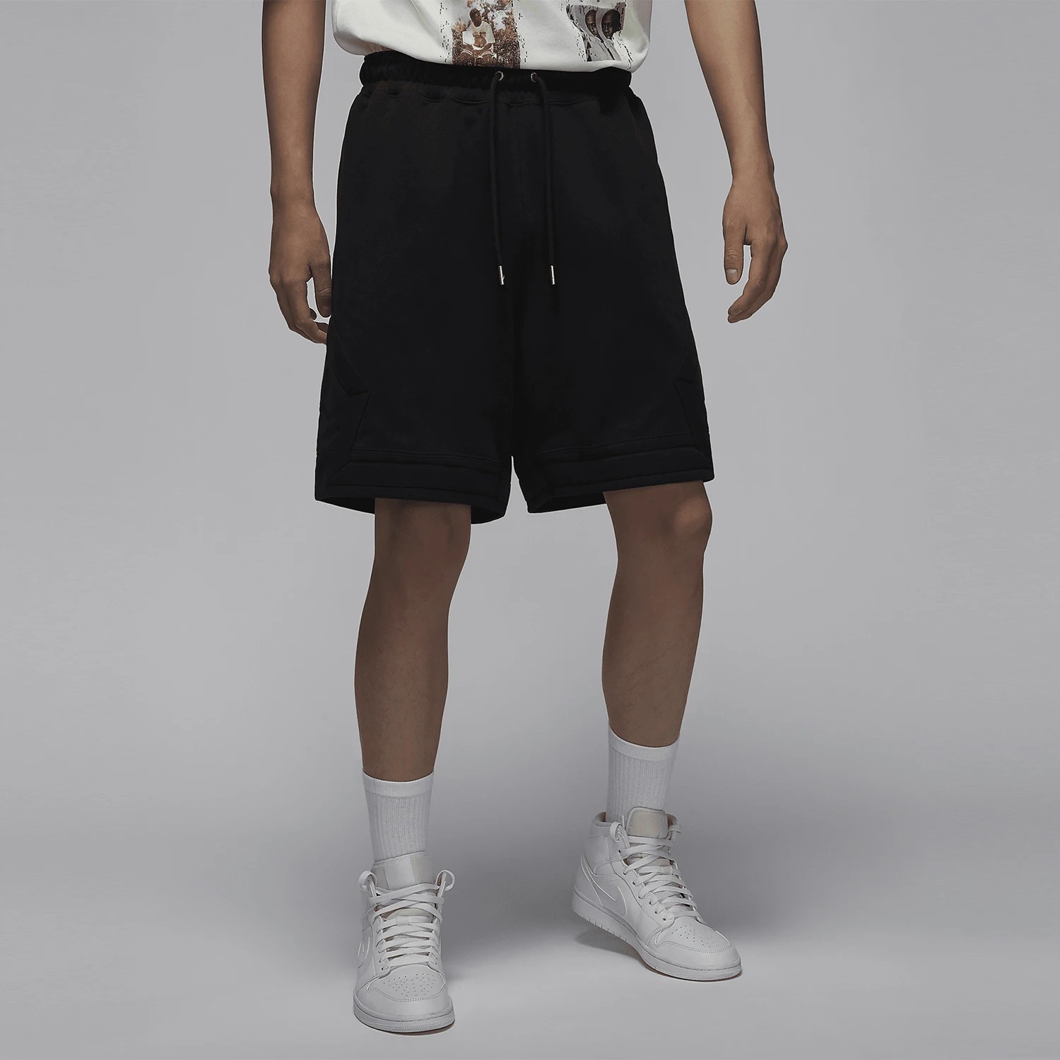 

Оригинальные мужские легкие флисовые свободные спортивные шорты Nike JORDAN FV7258-010