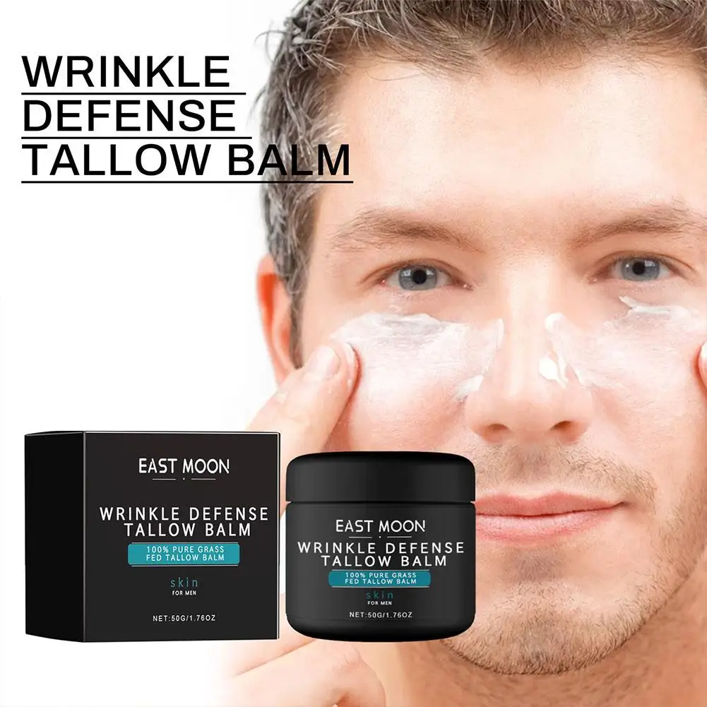 Men's Anti Wrinkle Cream Firming Lifting Fade Fine Hydrating Care Brightening Cream Skin Moisturizing Lines 50g Facial O4G0