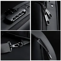 Desinger Multifunction Anti-theft USB Shoulder Crossbody Bag Travel Sling Pack Messenger Pack Chest Bag Male Luxury Brand Men 4