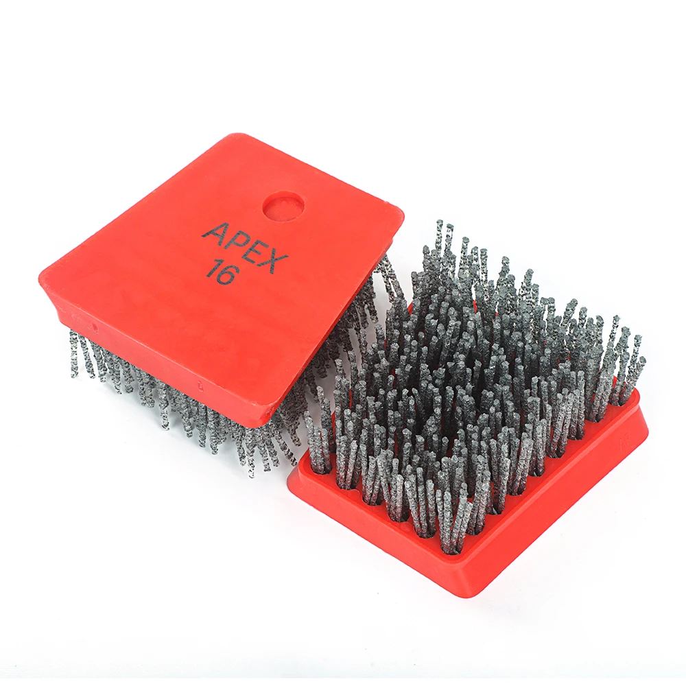 Sikat Antik Frankfurt Dengan Alas Merah Untuk Memoles Ubin Keramik Granit Dan Batu Marmer Alat Berlian Untuk Lantai Beton