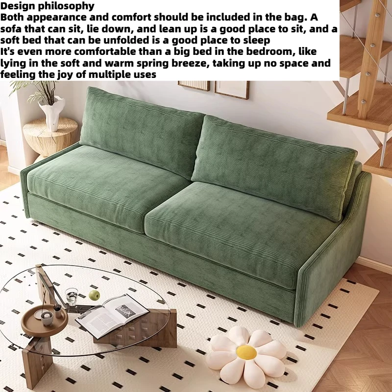 Hotel Armchair Sofa Bed Lounge Modern Multi Functional Folding 2 Person Pull Out Sofa Bed Full Size Lazy Queen Floor Furniture