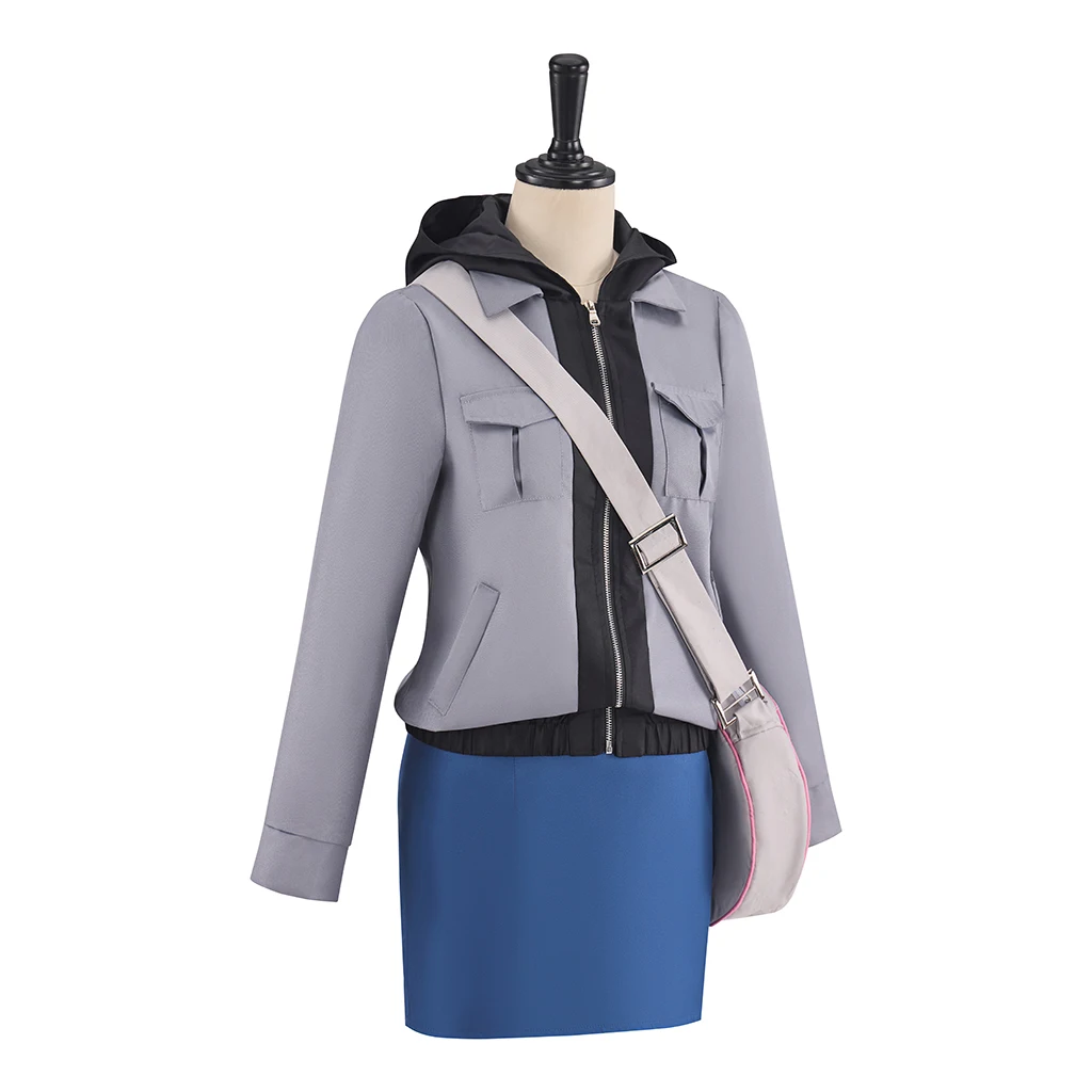 أزياء رامونا فلاورز التأثيرية أنيمي سكوت بيلجريم ملابس نسائية سترة تنورة مع بنطلون ملابس حفلات الهالوين