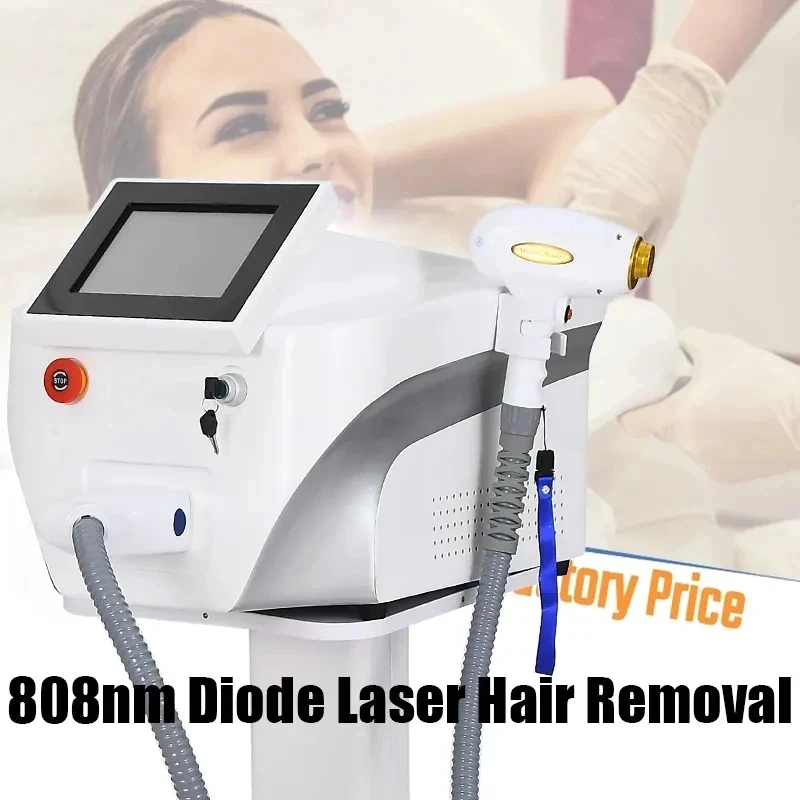 3000W Newest 755Nm 808Nm 1064Nm 3 Wavelength 808Nm Diode Laser 808Nm Laser Hair Removal Machine For Salon