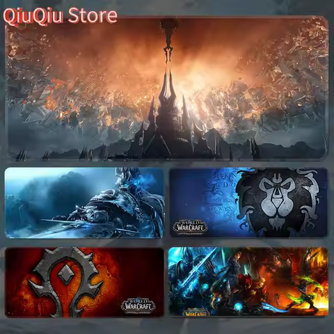 World of Warcraft Mouse Pad Arthas Anime Game Pads Large Custom Dirt-Resistant Computer Desk Mat Keyboard Rug