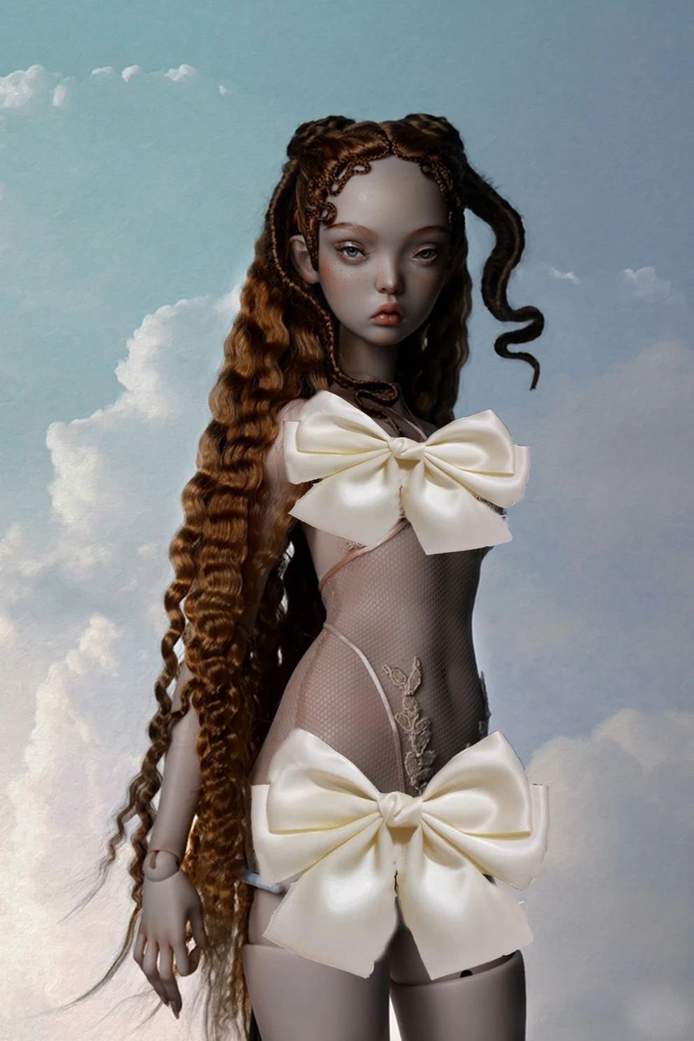 Popovy Little_Owl 1/4 BJD SD Doll Articulated Nude Puppet Quality Dolly Model Collection Toy Birthday Gift