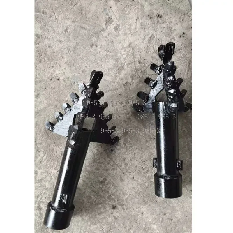 

Super Hard Alloy 3 Wing Drill Bit, Water Well Rock Drilling Tool, Compatible with 1 Inch Pipe & Electric Drilling Rig