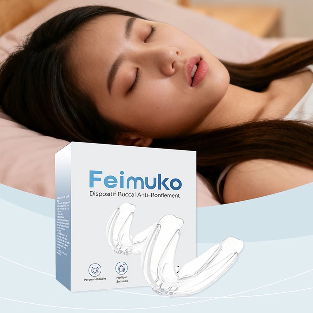 Mouth Guard For Grinding Teeth At Night Instants Relief From Bruxism & TMJ Portable Slim Design Post-Orthodontic Teeth Alignment