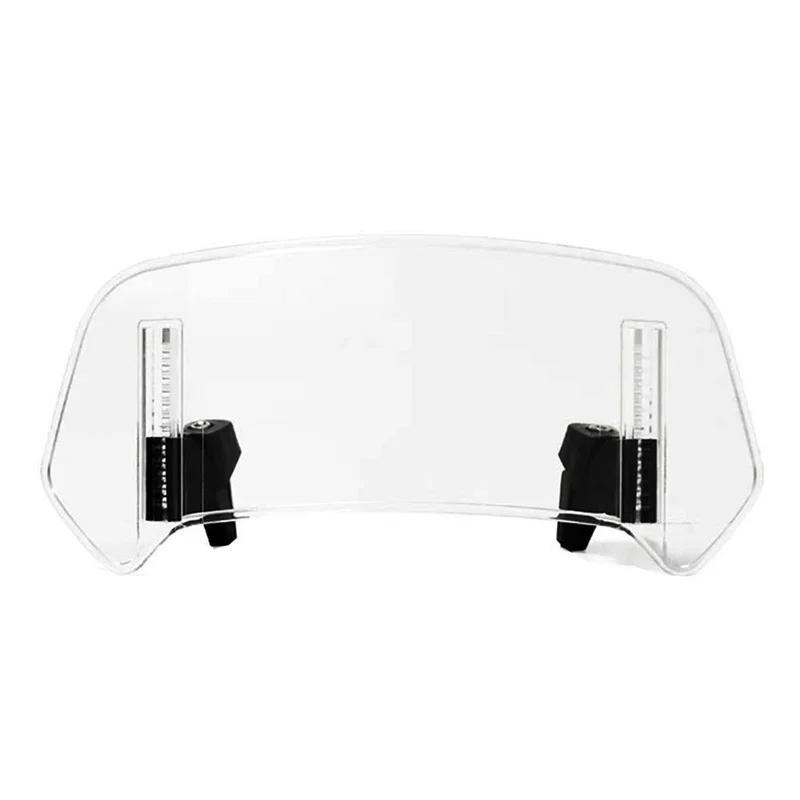 

Motorcycle Windshield Extension Adjustable Spoiler Deflector For BMW KAWASAKI HONDA SUZUKI