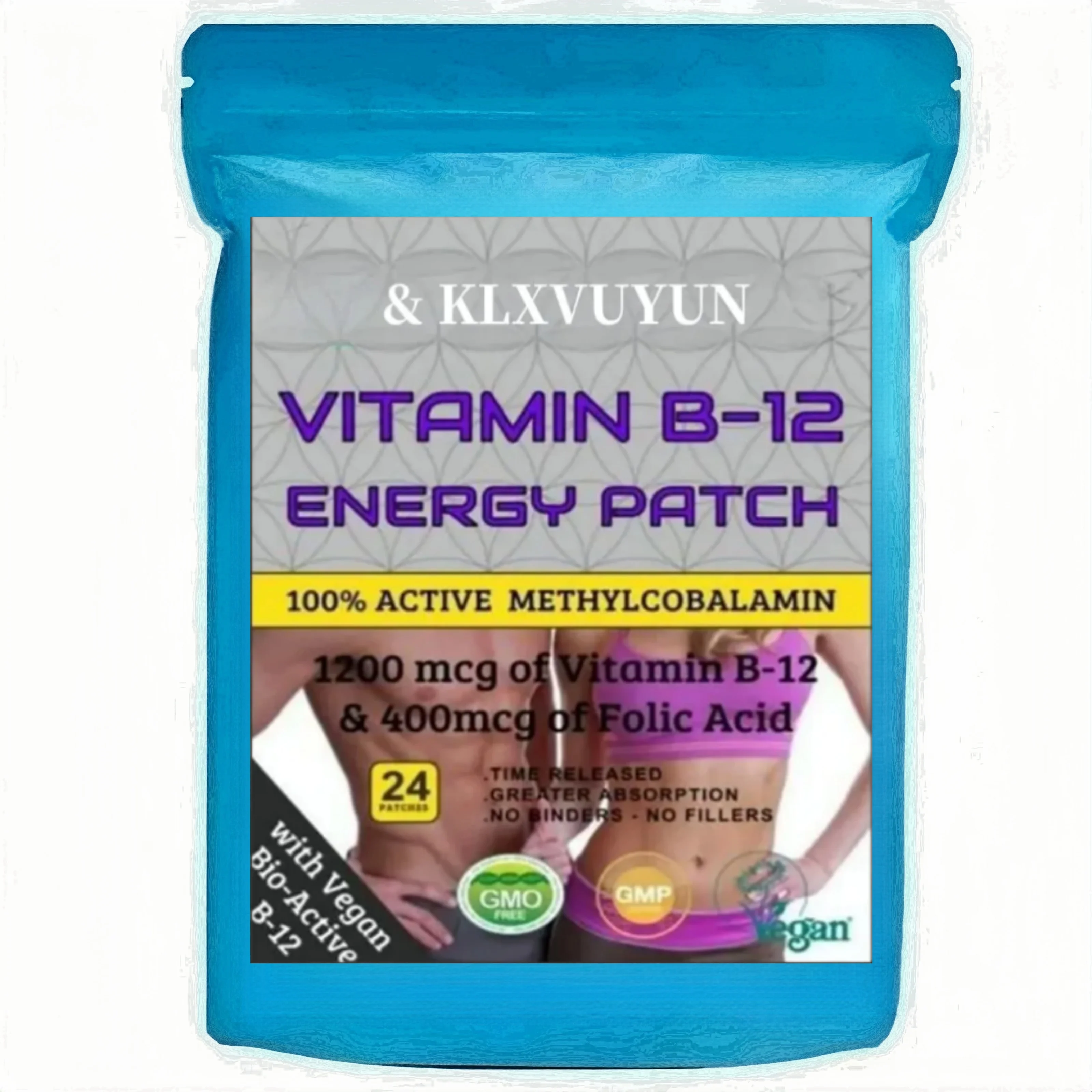 30 Patches L-Arginine for Men L-Arginine L-Citrulline Complex with Transdermal Patches