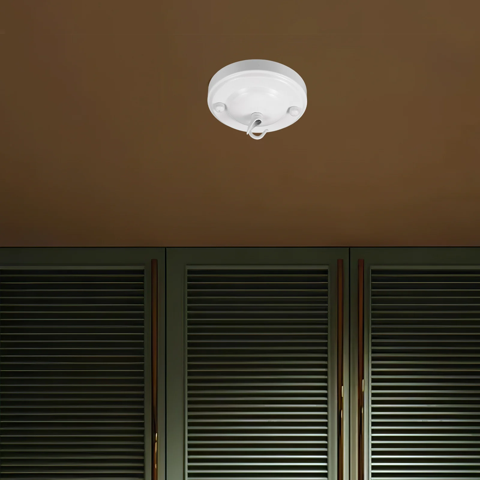 Heavy Duty Ceiling Decorative Pendant Lamp Chandelier Mounting Plates Strong Load Capacity Metal Hooks For Home Office
