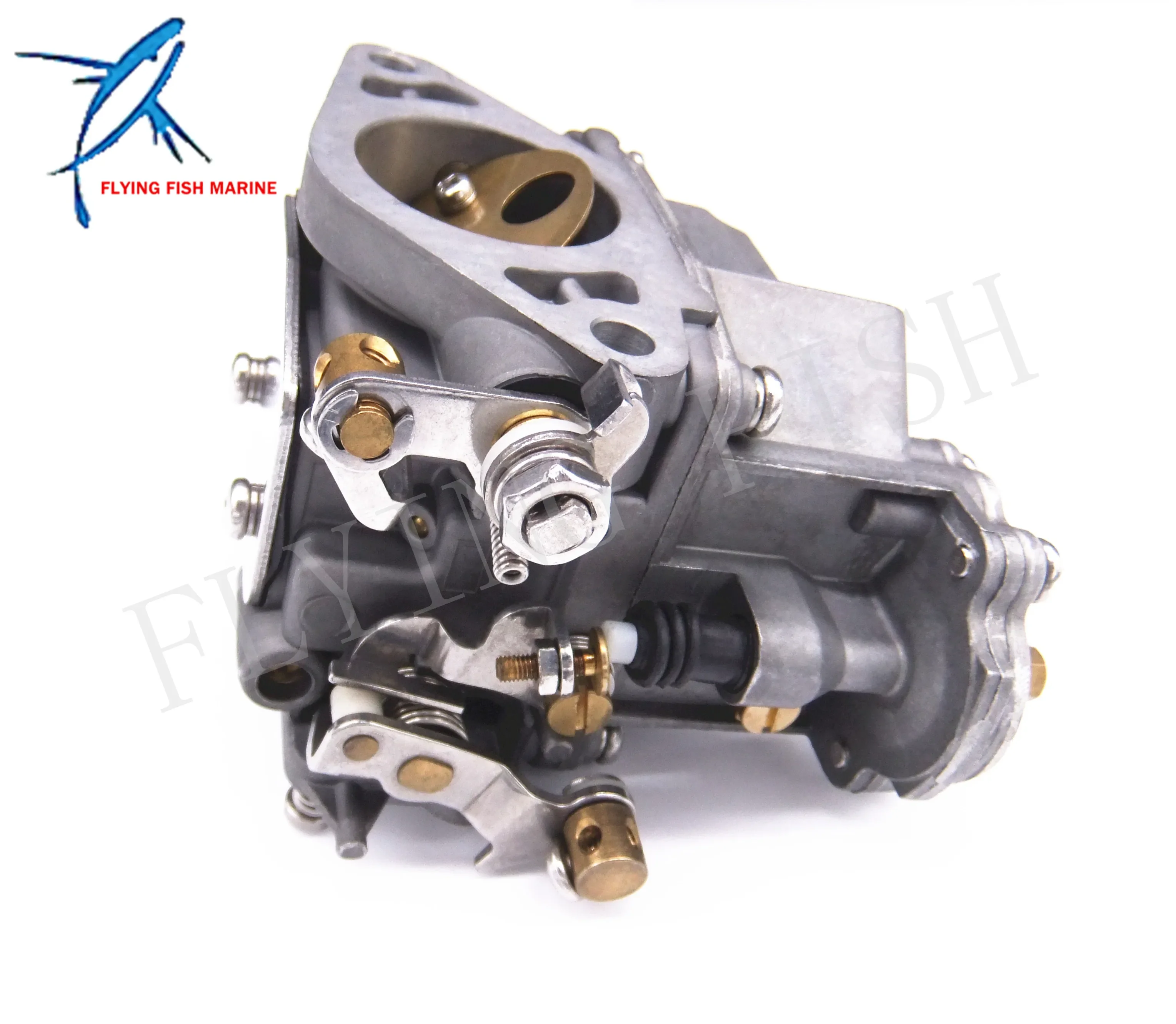 Boat Motor 66M-14301-12-00 Carburetor Assy for Yamaha 4-stroke 15hp F15 Electric Start Outboard Engine
