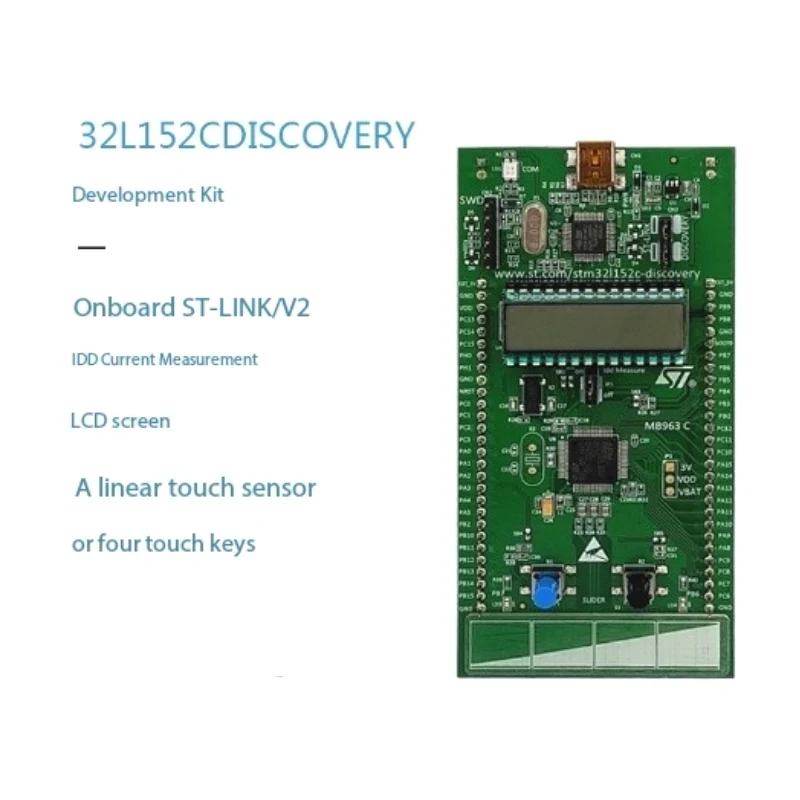

STM32L152C-DISCO STM32L1Discovery STM32L152RCT6 development board