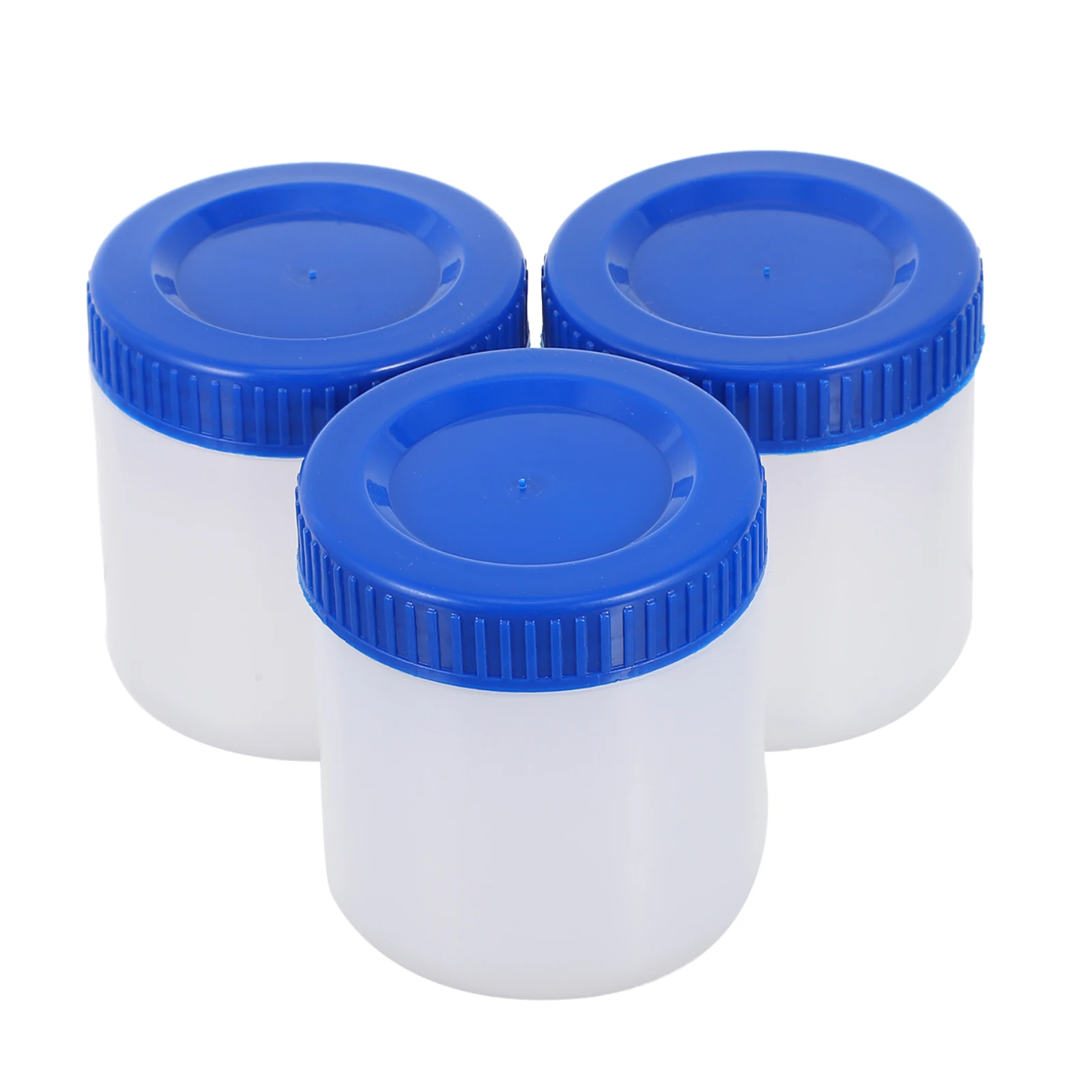 

3 Pcs Plastic Bottle Empty Container Spray Paint Storage Thickened Sealing Can Lid Reusable Durable Anti Oxidation Fade Proof