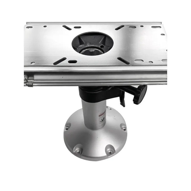 Marine Seat Base Support Rod Rotatable eat  Lifting Adjustment Base Aluminum Alloy