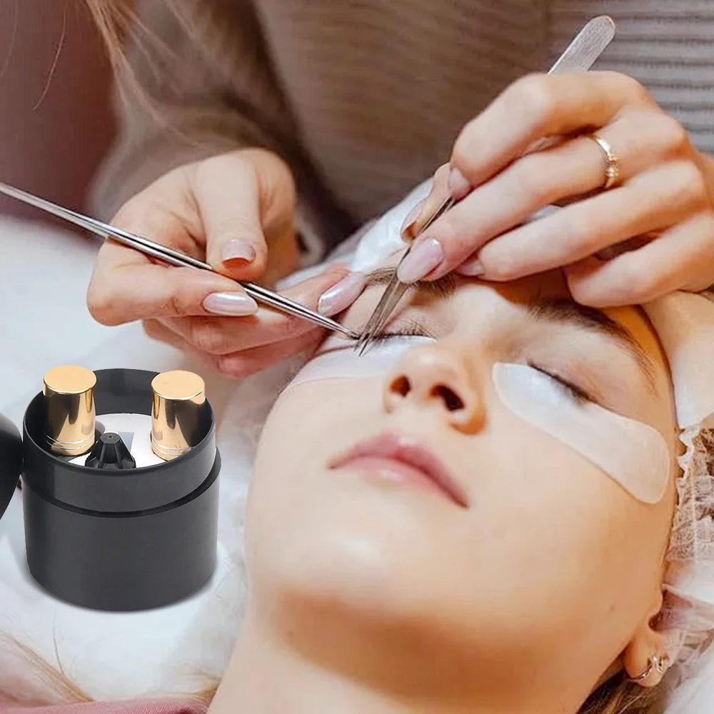 Wimpern Kleber Lagerung Tank Container Individuelle Pfropfen Make-Up Wimpern Verlängerung Zubehör Wimpern Liefert Kleber Lagerung Tank – Detail 2