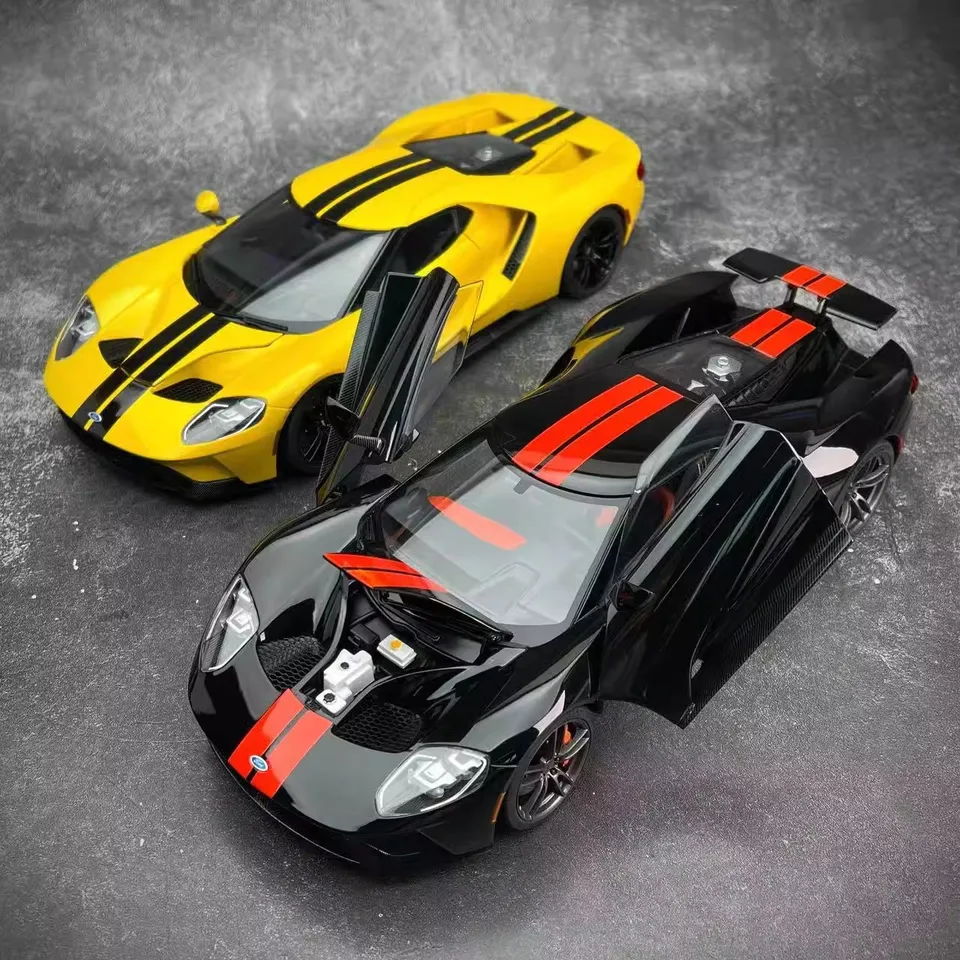 AUTOart 1/18 scale New Ford GT ABS material Full Open car model