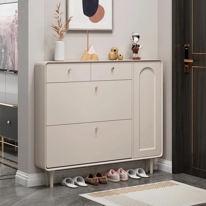 

Large Luxury Shoe Cabinets Classics Aesthetics French Modern Shoe Cabinets Nordic Buffet Zapatera Organizador House Furniture