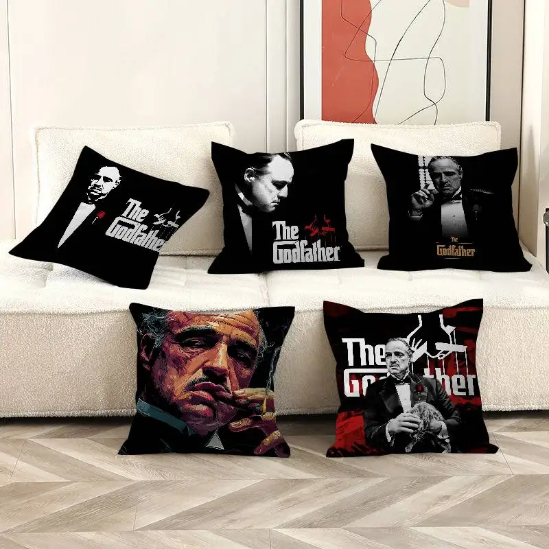 

Classic Crime Movie G-Godfather Personalized Pillow Dust Cover Bedroom Kids Party Decoration Pillowcase Birthday Children Gift