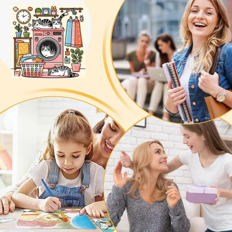 Livres de coloriage pour adultes, relaxation, soulage le Stress, amusant, Portable, affirmation, jouet de coloriage, stimule votre humeur