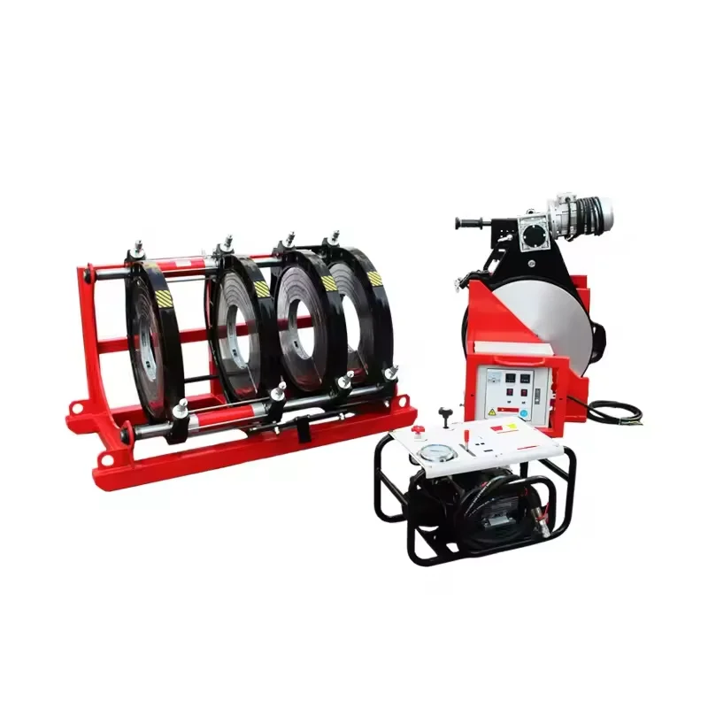 63-160mm Hdpe Pipe Plastic Welders Manual Hand Screw Butt Fusion Welding Machine