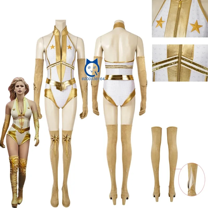 Костюм для косплея «Звездный свет» из фильма для мальчиков, высококачественные комбинезоны в стиле аниме, одежда для женщин, сексуальный наряд для ролевых игр, Хэллоуин ComicCon