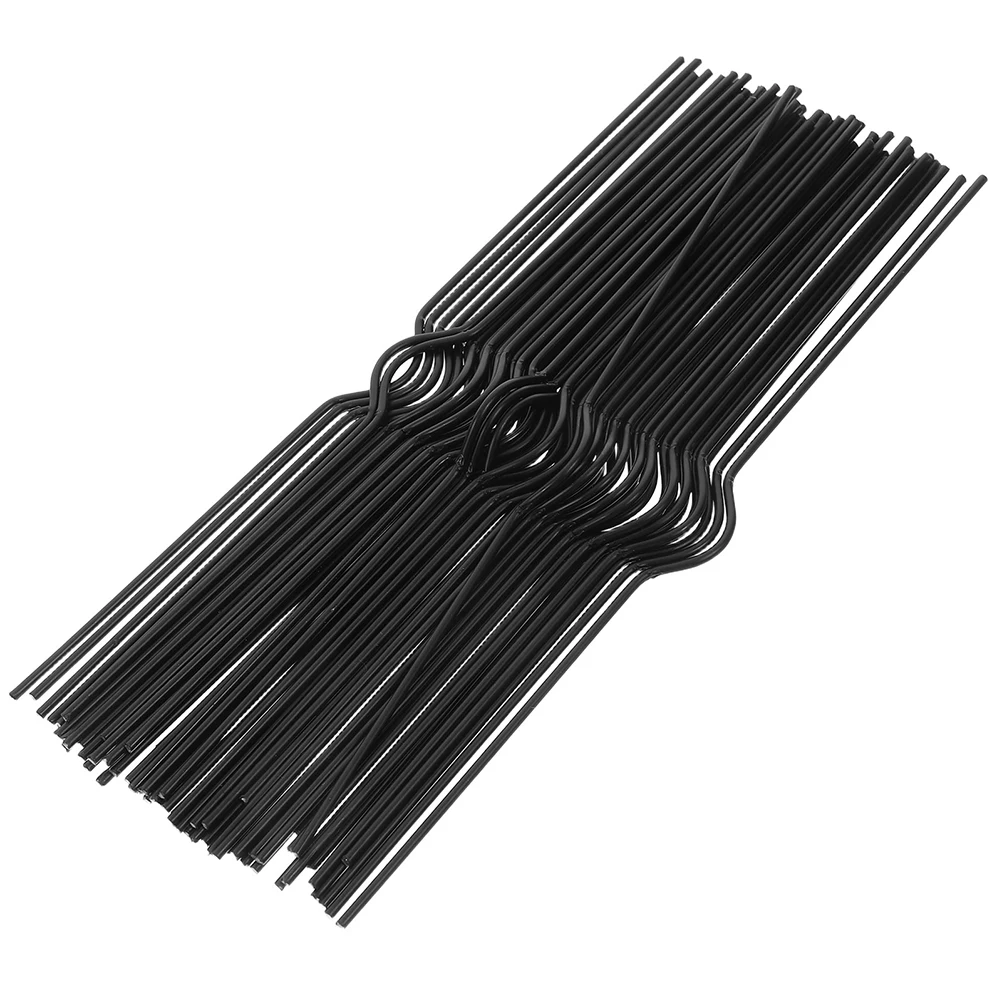 

100pcs Holder Hanging Binder Wire For Wall Calendar Poster Notebook Hooks Iron Wire Hangers Smooth Page Turning Hooks