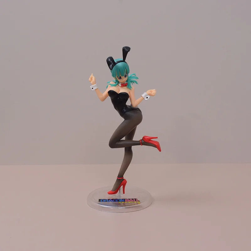 

20cm Dragon Ball Bulma Bunny Girl Anime Figures Pvc Statue Cartoon Girls Models Collectible Toys Cute Ornament Doll Boys Gifts