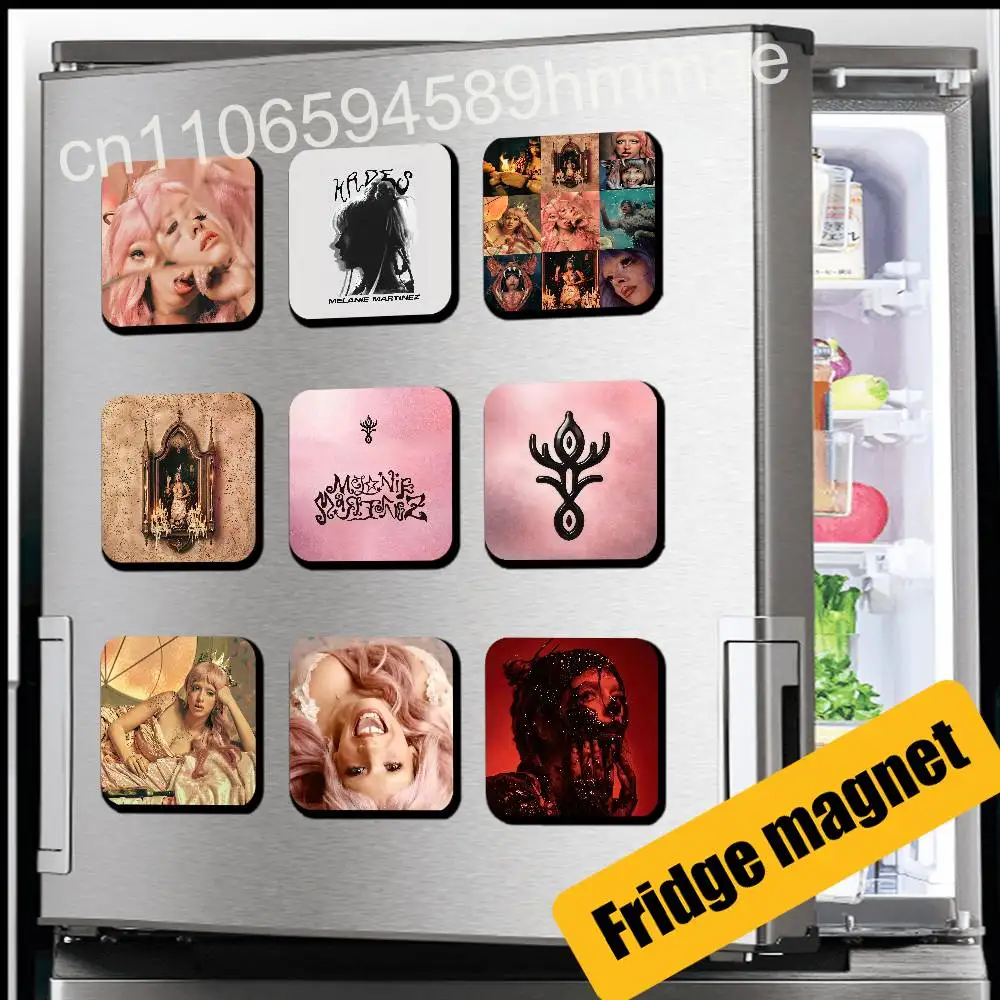 

For Melanie Martinez Hades Fridge Freezer Refrigerator Magnets Kitchen Metal Cabinet Magnetic Card Case