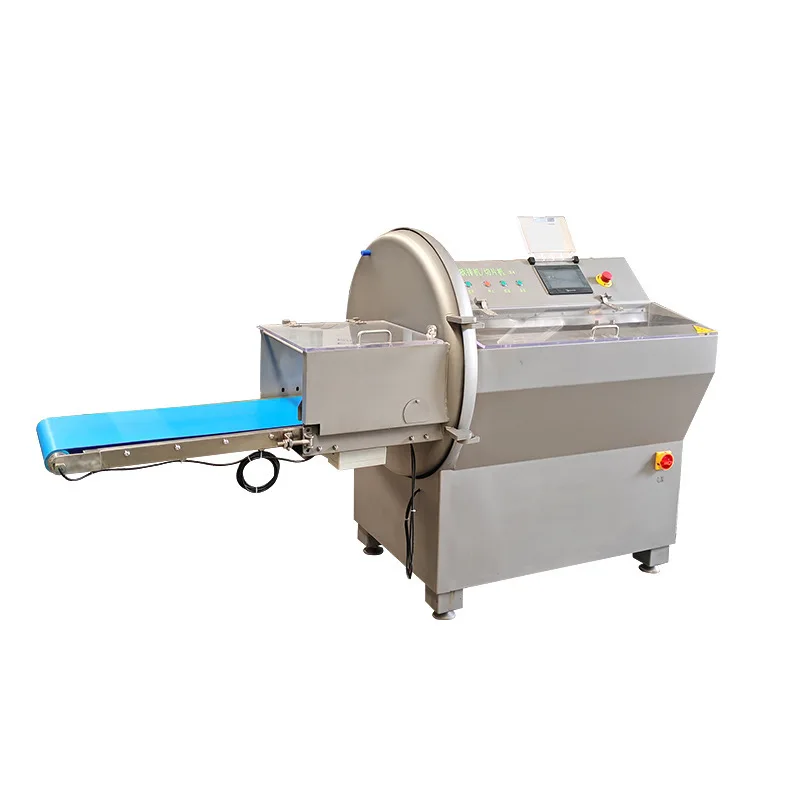 Automatic meat slicing five flower meat slicer, slicing and chopping machine c