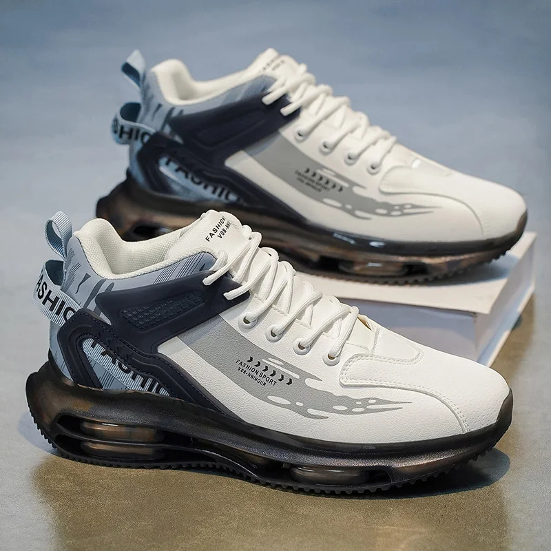 

Men Sports Shoes High-quality Trendy Soft Thick Soled Comfortable Non Slip Versatile Breathable Outdoor Jogging Leisure Shoes